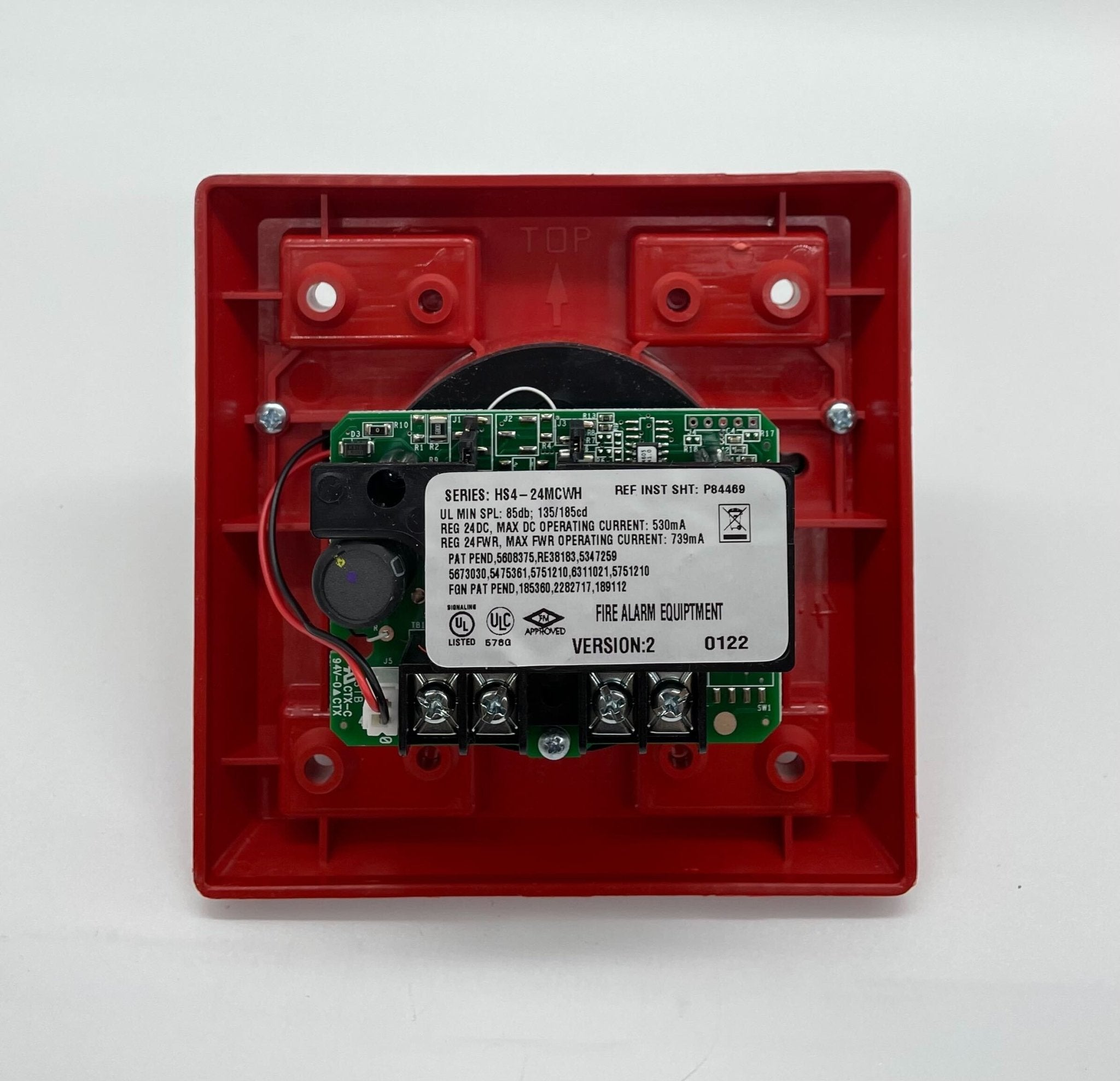 Wheelock HS4-24MCWH-FR - The Fire Alarm Supplier