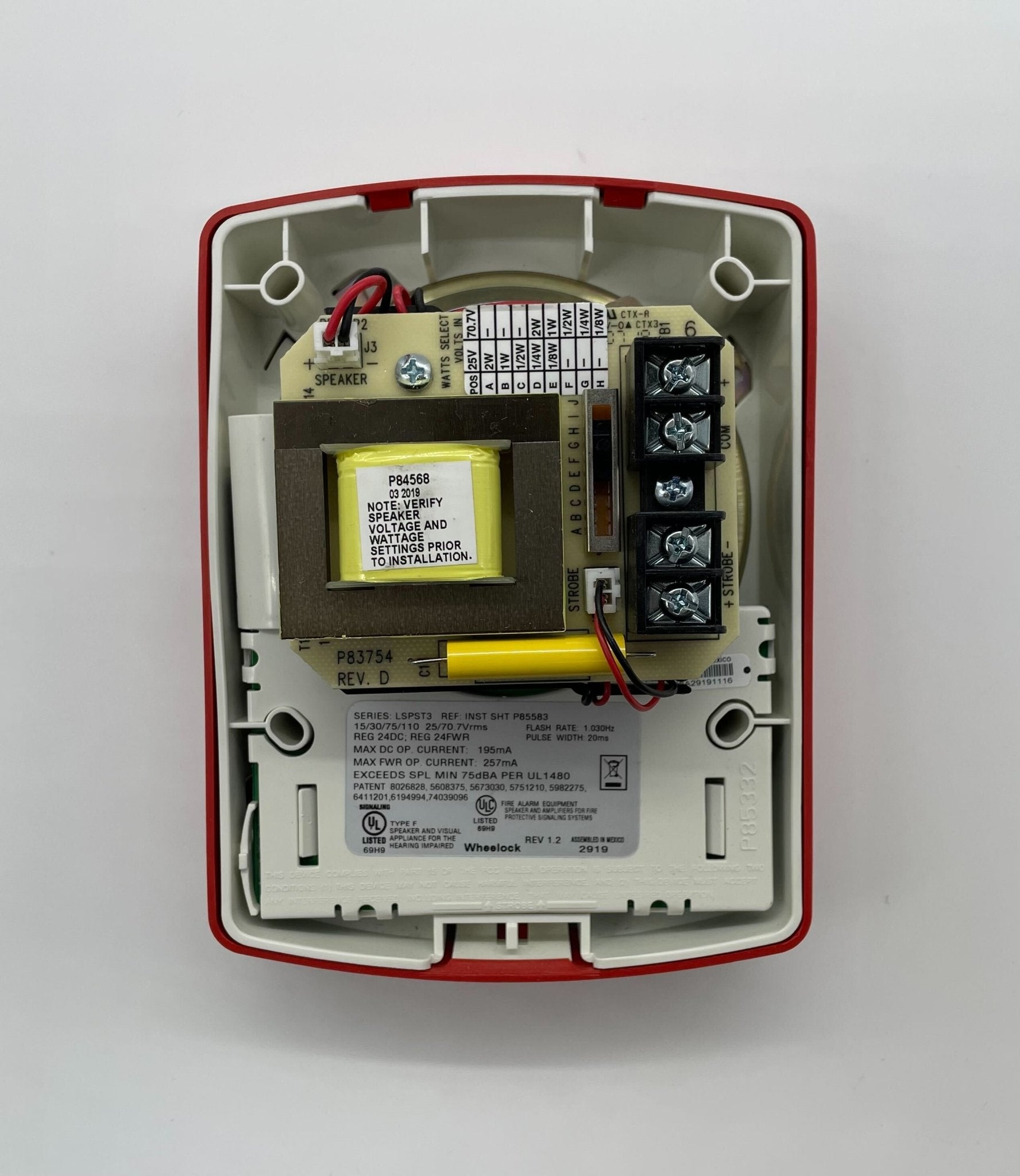 Wheelock LSPSTR3 - The Fire Alarm Supplier