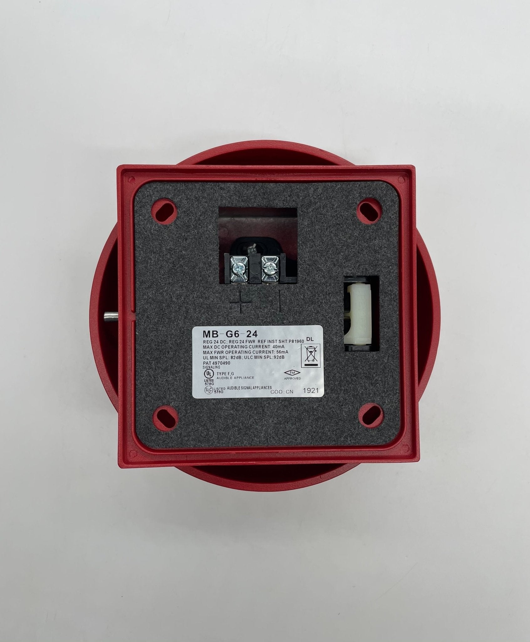 Wheelock MB-G6-24-R - The Fire Alarm Supplier