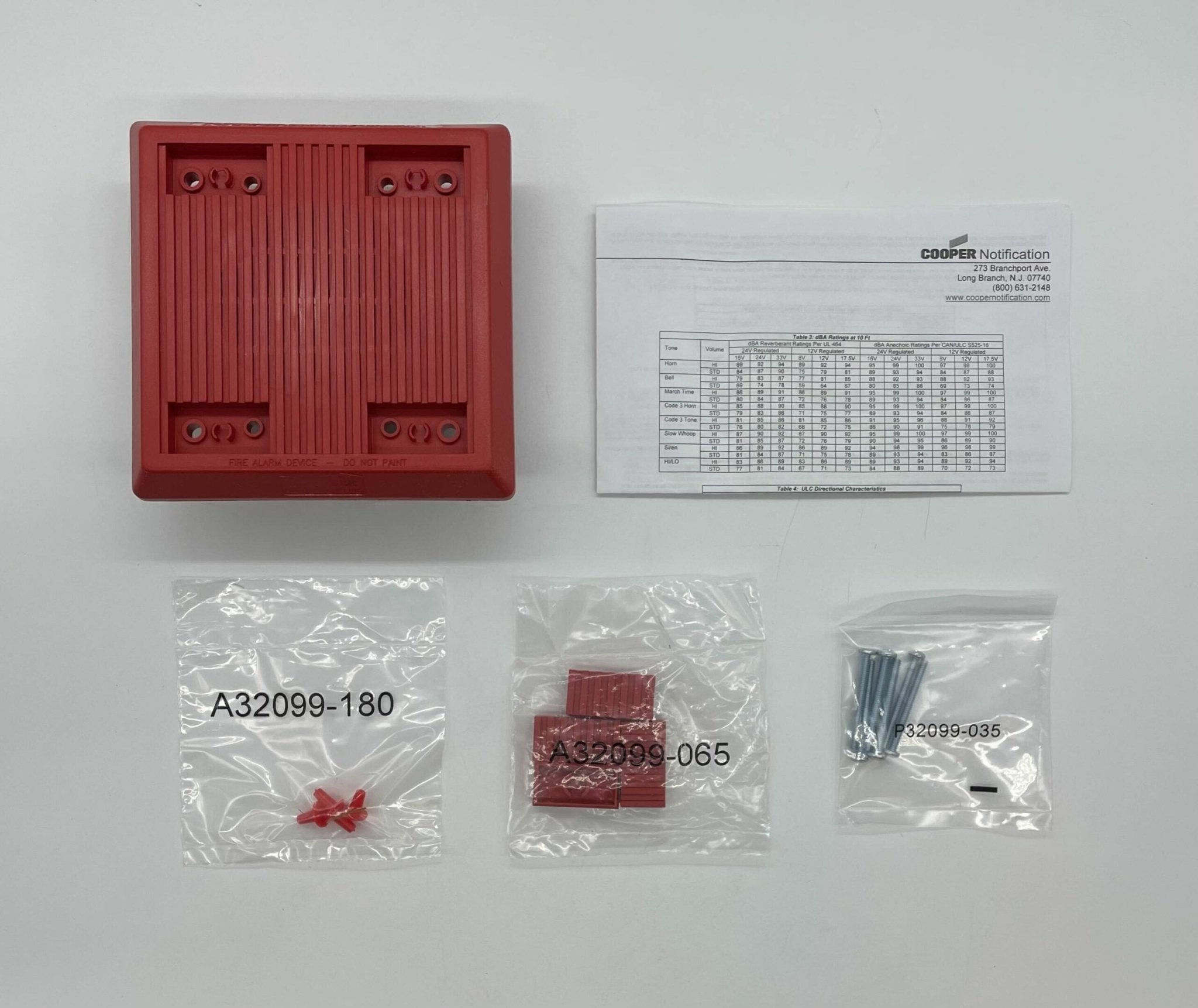 Wheelock MT-12/24-R - The Fire Alarm Supplier