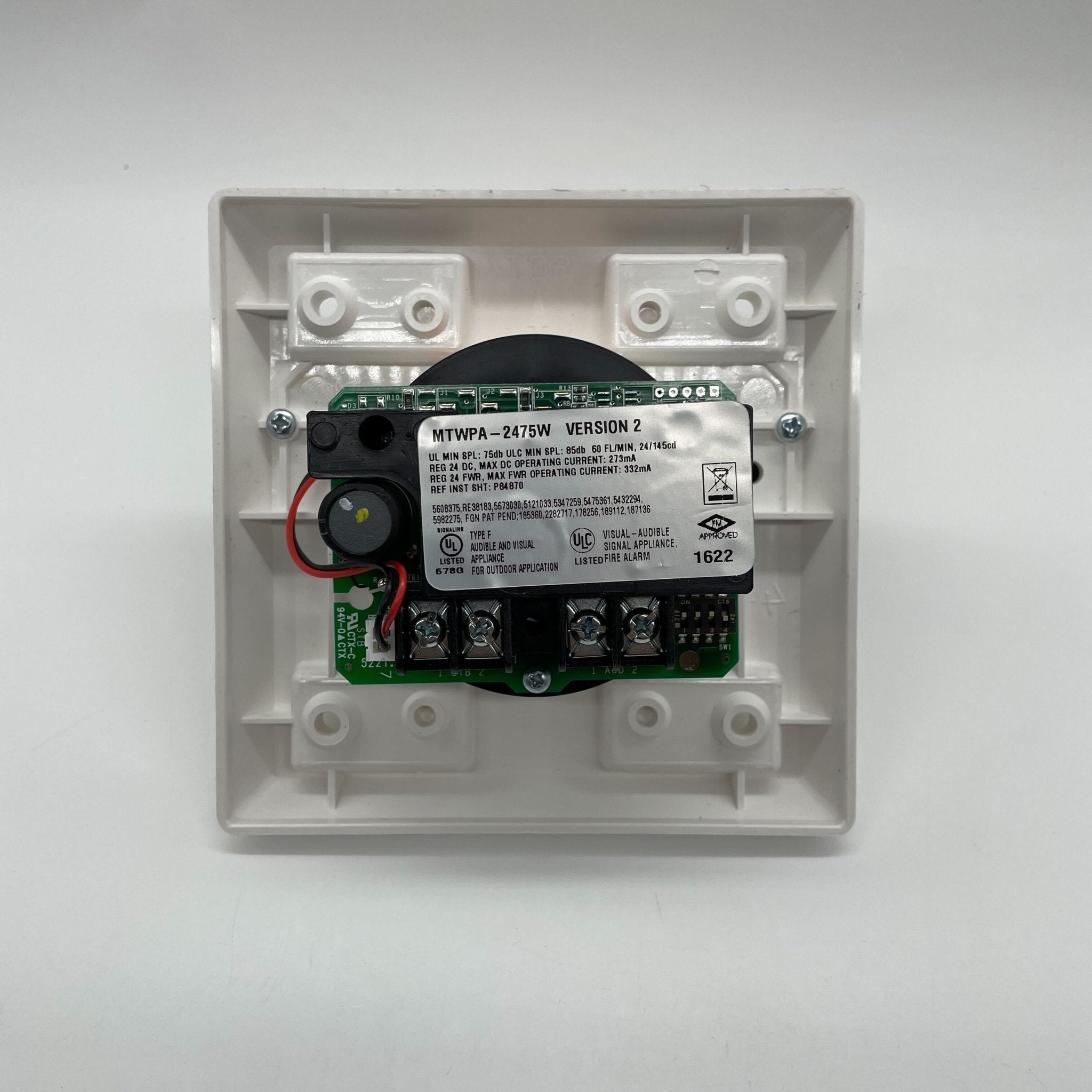 Wheelock MTWPA-2475W-NW - The Fire Alarm Supplier