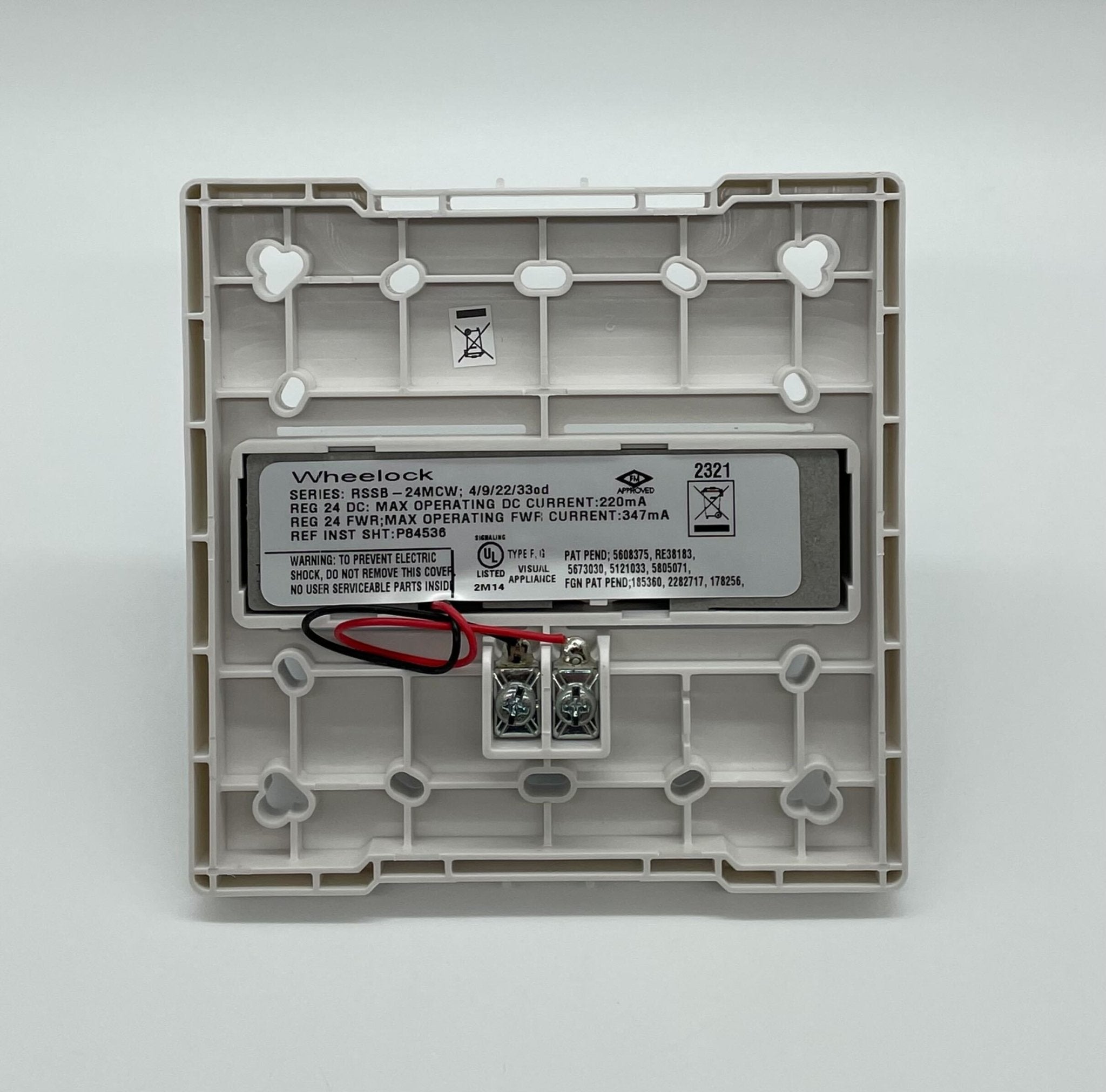 Wheelock RSSB-24MCW-NW - The Fire Alarm Supplier