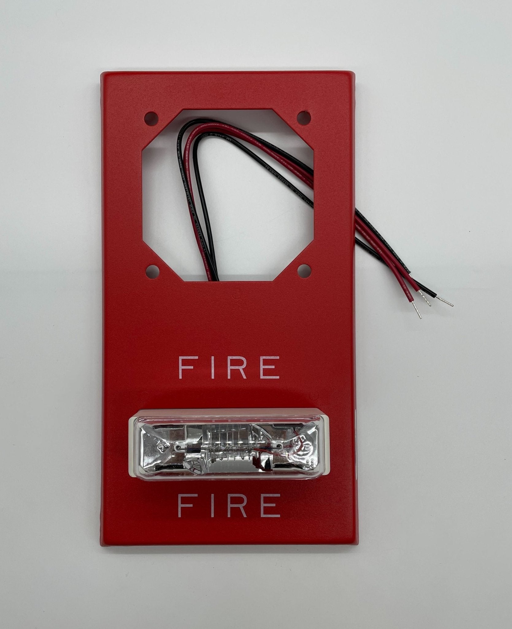 Wheelock RSSP-121575W-FR Strobe Plate Wall Mount - The Fire Alarm Supplier