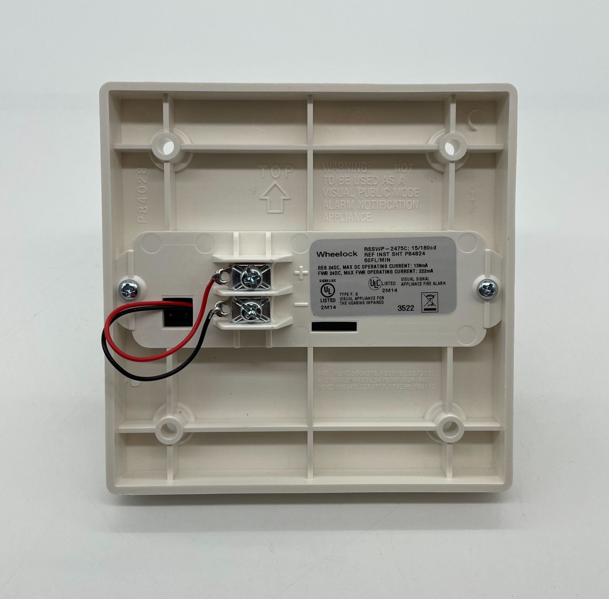 Wheelock RSSWP-2475C-FW - The Fire Alarm Supplier