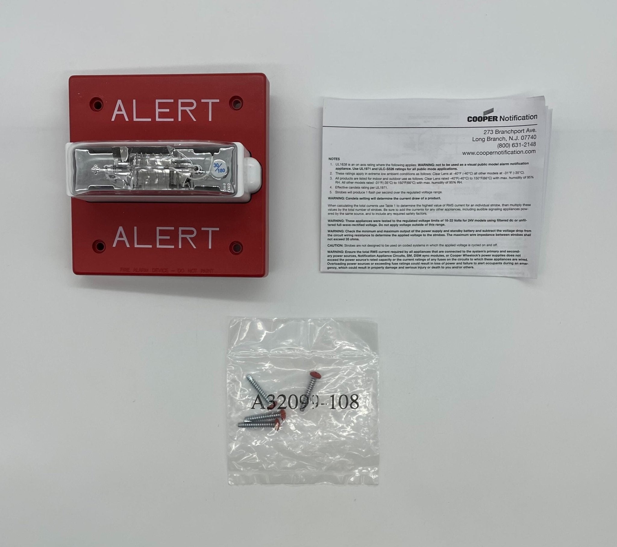 Wheelock RSSWP-2475W-ALR - The Fire Alarm Supplier