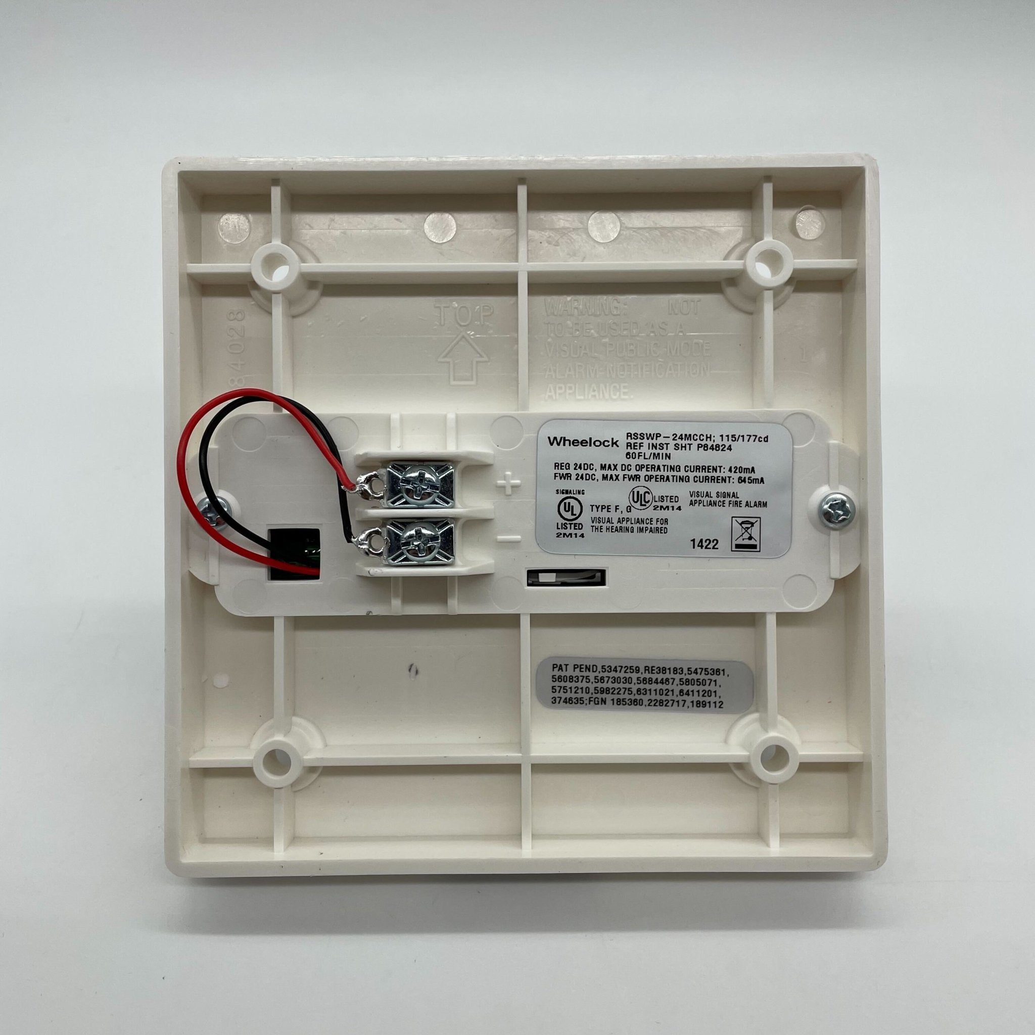 Wheelock RSSWP-24MCCH-FW - The Fire Alarm Supplier