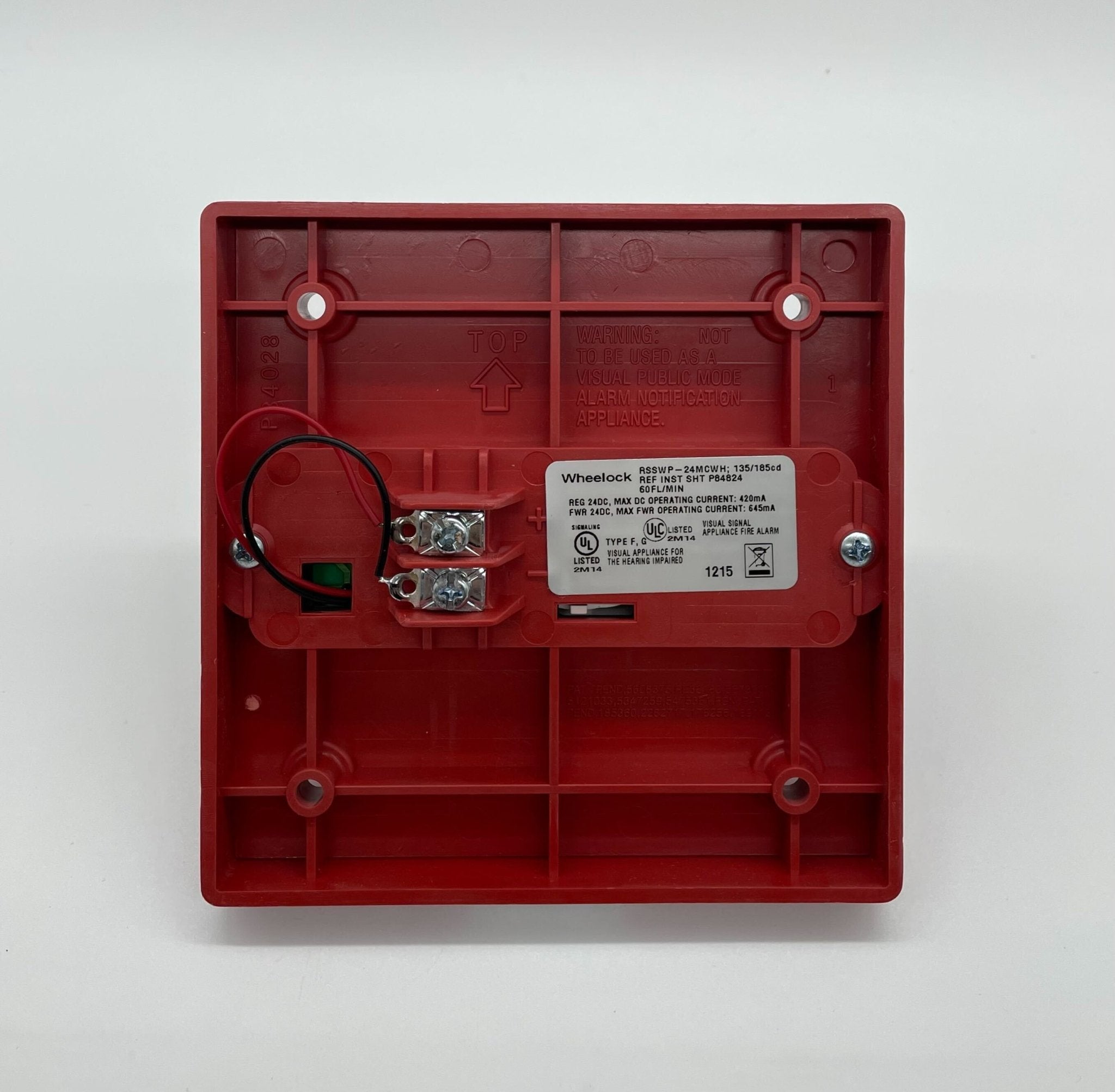 Wheelock RSSWP-24MCWH-FR - The Fire Alarm Supplier