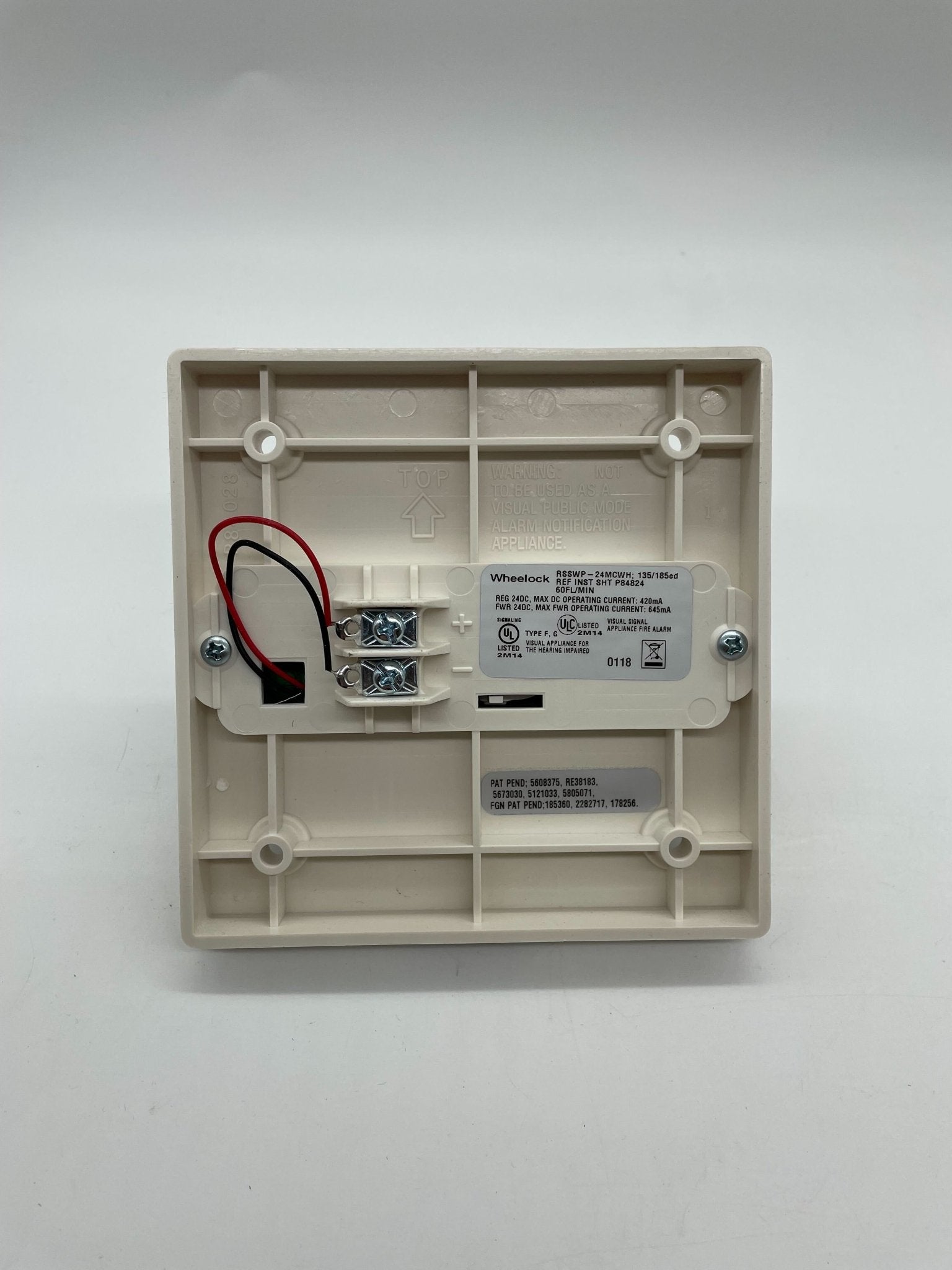 Wheelock RSSWP-24MCWH-FW - The Fire Alarm Supplier