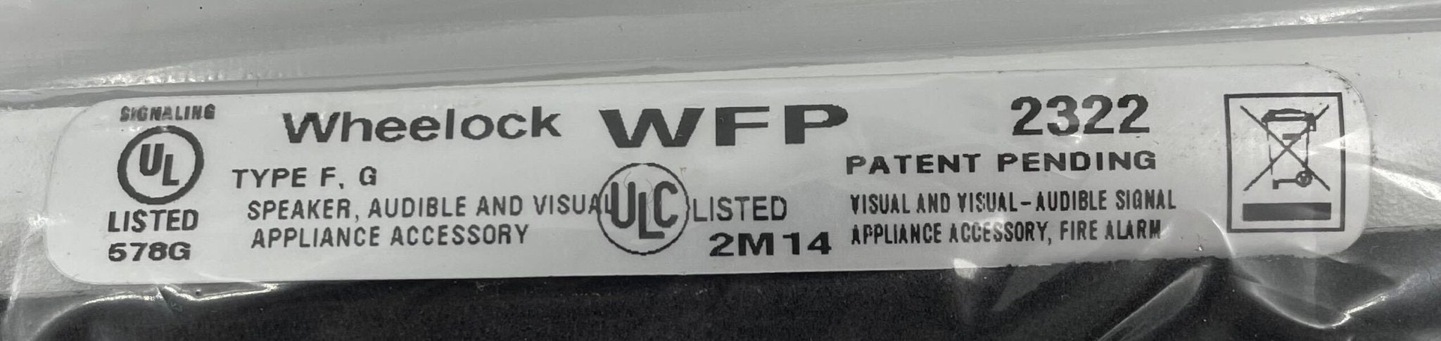 Wheelock WFP-W - The Fire Alarm Supplier